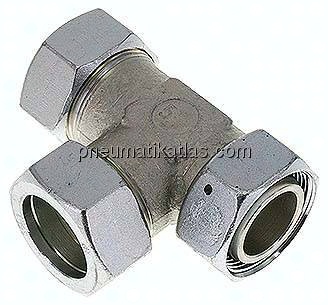 Einstellb. L-Schneidringverschraubung 35 L (M45x2), Stahl verzinkt