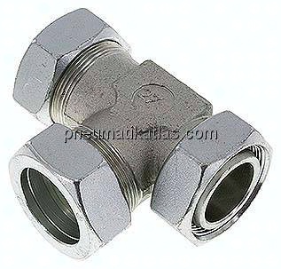 Einstellb. L-Schneidringverschraubung 42 L (M52x2), Stahl verzinkt