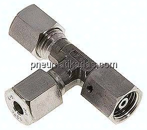 Einstellb. L-Schneidringverschraubung 6 S (M14x1,5), 1.4571