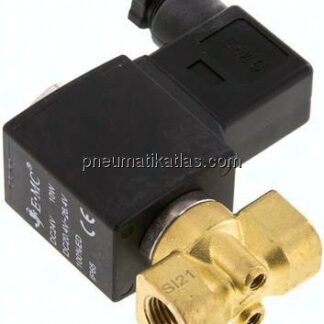 2/2-Wege Magnetventil G 1/4", stromlos geschlossen (NC),FKM Eco