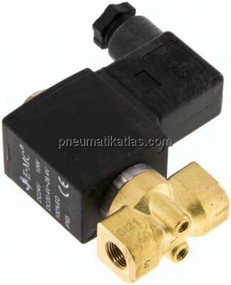 2/2-Wege Magnetventil G 1/8", stromlos geschlossen (NC),FKM Eco