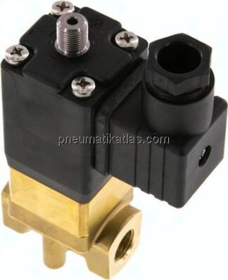 Entlastventil (NO) G 1/4" für Schraubenkompressoren, 230 VAC