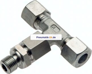 Einstellb. T-Schneidringverschraub.G 1/8"-6 L (M12x1,5), 1.4571