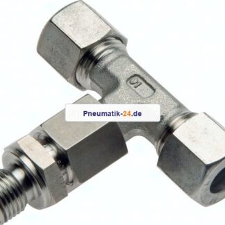 Einstellb. T-Schneidringverschraub.G 1/8"-6 L (M12x1,5), 1.4571