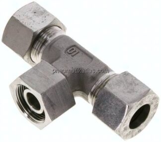 Einstellb. T-Schneidringverschraubung 16 S (M24x1,5), 1.4571
