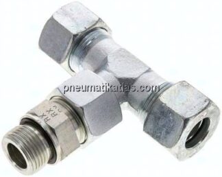 Einstellb. T-Schneidringverschraub.M 27x2-20 S (M30x2), Stahl verzinkt