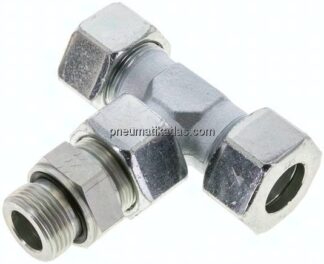 Einstellb. T-Schneidringverschraub.G 1"-25 S (M36x2), Stahl verzinkt