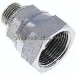 Einstellb. Einschraubverschr. UN 1-5/16"-12(IG)-G 1/2"(AG)