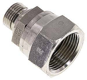 Einstellb. Einschraubverschr. UN 1-5/16"-12(IG)-G 1/2"(AG)