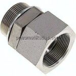 Einstellb. Einschraubverschr. UN 1-7/8"-12(IG)-G 1-1/2"(AG)
