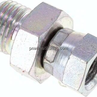 Einstellb. Einschraubverschr. 60°Keg.(G 1/8")-G 1/4"(AG)