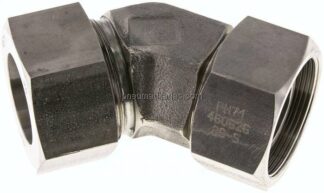 Einstellb. 45°-Schneidringverschraubung 38 S (M52x2), 1.4571