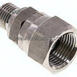 Einstellb. Einschraubverschr. UNF 3/4"-16(IG)-G 1/4"(AG)