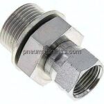 Einstellb. Einschraubverschr. UNF 3/4"-16(IG)-G 3/4"(AG)