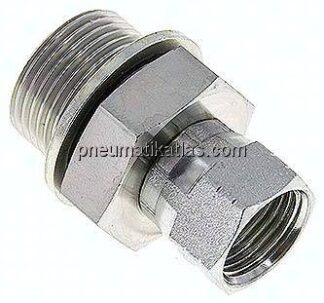 Einstellb. Einschraubverschr. UNF 3/4"-16(IG)-G 3/4"(AG)