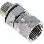 Einstellb. Einschraubverschr. UNF 3/4"-16(IG)-G 3/8"(AG)