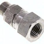 Einstellb. Einschraubverschr. UNF 7/16"-20(IG)-G 1/8"(AG)