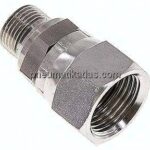 Einstellb. Einschraubverschr. UNF 7/8"-14(IG)-G 3/8"(AG)