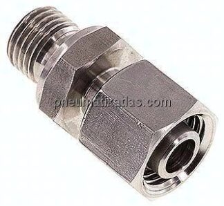 Einstellb. Schneidringverschr. G 1/4"-10 L, 1.4571