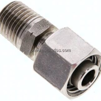 Einstellb. Schneidringverschr. 10 L-NPT 1/4", 1.4571