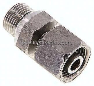 Einstellb. Schneidringverschr. G 3/8"-10 S, 1.4571