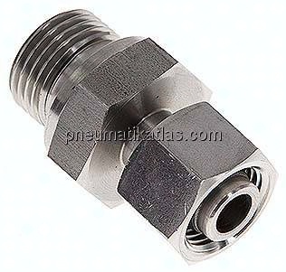 Einstellb. Schneidringverschr. G 1/2"-12 L, 1.4571