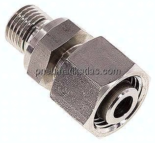 Einstellb. Schneidringverschr. G 1/4"-12 L, 1.4571
