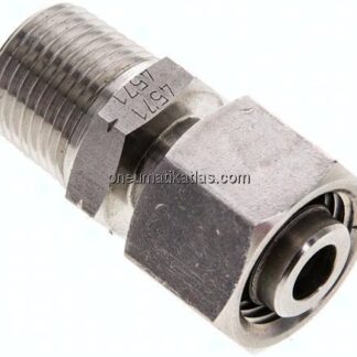 Einstellb. Schneidringverschr. 12 L-NPT 3/8", 1.4571