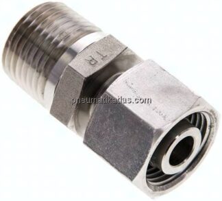 Einstellb. Schneidringverschr. 12 S-NPT 1/2", 1.4571