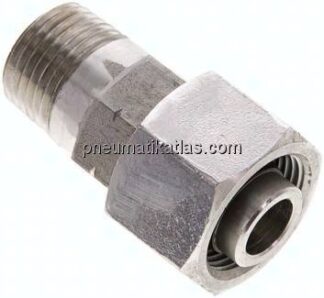 Einstellb. Schneidringverschr. 16 S-NPT 1/2", 1.4571