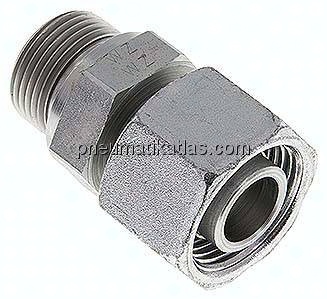 Einstellb. Schneidringverschr. G 3/4"-20 S, Stahl verzinkt