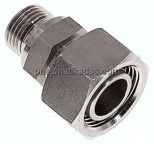 Einstellb. Schneidringverschr. G 1/2"-22 L, 1.4571