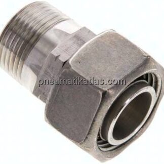 Einstellb. Schneidringverschr. 22 L-NPT 3/4", 1.4571