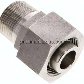 Einstellb. Schneidringverschr. 25 S-NPT 1", 1.4571