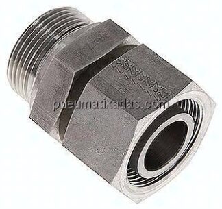 Einstellb. Schneidringverschr. G 1-1/4"-30 S, 1.4571