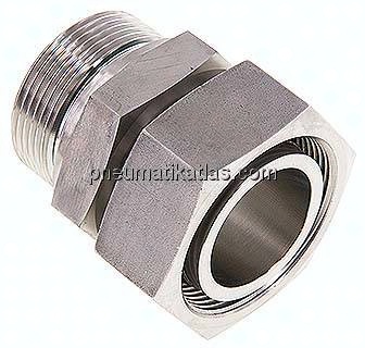 Einstellb. Schneidringverschr. G 1-1/2"-42 L, 1.4571