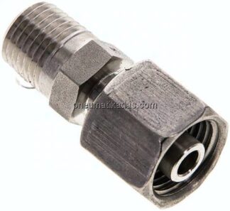 Einstellb. Schneidringverschr. 8 S-NPT 1/4", 1.4571