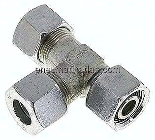 Einstellb. L-Schneidringverschraubung 16 S (M24x1,5), Stahl verzinkt