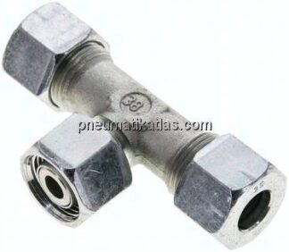 Einstellb. T-Schneidringverschraubung 12 S (M20x1,5), Stahl verzinkt