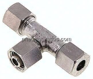 Einstellb. T-Schneidringverschraubung 8 L (M14x1,5), 1.4571