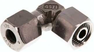 Einstellb. Winkel-Schneidringverschr. 10 S (M18x1,5), 1.4571