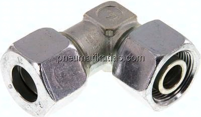 Einstellb. Winkel-Schneidringverschr. 16 S (M24x1,5), Stahl verzinkt