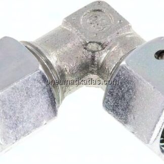 Einstellb. Winkel-Schneidringverschr. 10 L (M16x1,5), Stahl verzinkt