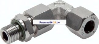 Einstellb. Winkel-Schneidringverschr. M 10x1-6 L (M12x1,5), 1.4571