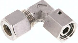 Einstellb. Winkel-Schneidringverschr. 10 L (M16x1,5), Klemmring 1.4571 (NC)