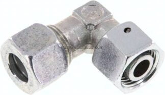 Einstellb. Winkel-Schneidringverschr. 12 L (M18x1,5), Stahl verzinkt
