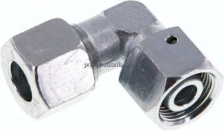 Einstellb. Winkel-Schneidringverschr. 14 S (M22x1,5), Stahl verzinkt