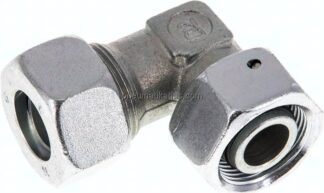 Einstellb. Winkel-Schneidringverschr. 18 L (M26x1,5), Stahl verzinkt