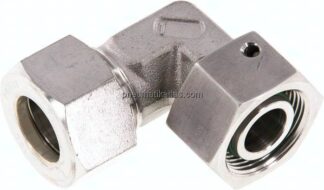 Einstellb. Winkel-Schneidringverschr. 18 L (M26x1,5), Klemmring 1.4571 (NC)