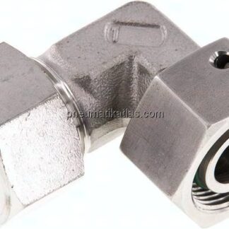 Einstellb. Winkel-Schneidringverschr. 18 L (M26x1,5), Klemmring 1.4571 (NC)